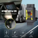 GODIAG GT106 PLUS 24V to 12V Heavy Duty Truck Adapter - Image 5