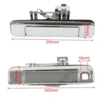 For Isuzu D-MAX Electroplated Car Tailgate Handle - Image 2