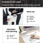 Magnetic Whiteboards Writing Board Partially Erasable Children LCD Handwriting Student Graffiti Drawing Board - Image 9