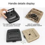 For BMW X5 E70 / X6 E71 E72 Car Boot Handle Inside Trunk Lid Bottom Plate Handle 51479120283 - Image 4