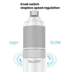 Rechargeable Pet Nail Trimmer with Stepless Speed Safe Painless Grooming Tool for Dogs Cats - Image 4