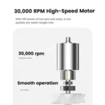 Wireless Hair Dryer With 30,000 RPM High-Speed Motor, 100-Level Adjustable Cool/Warm Air, 15600mAh Long-Lasting Battery - Image 4