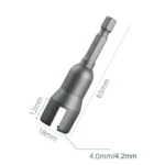 Open Socket Wrench Slotted 65mm Power Wing Butterfly Nut Socket - Image 3