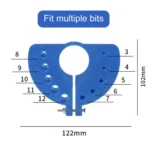 Multi-Specification Drill Bit Grinder Waste Drill Bit Sharpening Assistant Tool - Image 3