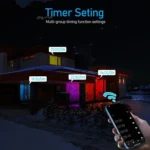 Tuya Bluetooth Smart Ceiling Lamp Round Recessed RGBCW Color Changing Dimmable Ceiling Light - Image 7