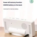 11 Colors Dynamic RGB Digital Alarm Clock 12/24H 6 Levels Brightness 2 Alarms Table Clock - Image 6