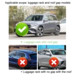 Car Luggage Rack Modification Fixing Clip Roof Spotlight Bracket Accessories - Image 7