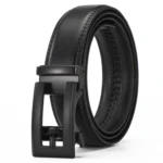 Dandali Men Leather Automatic Buckle Belt