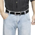 Dandali Men Leather Automatic Buckle Belt - Image 6