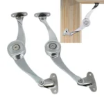 S-Shaped Mechanical Cabinet Wardrobe Door Randomly Stop Support Hinge Furniture Lift Up Flap Stay Support Hardware - Image 2