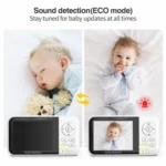 3.2 inch LCD Wireless Video Baby Monitor 2 Way Audio Talk Night Vision Surveillance Security Camera - Image 7