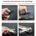 Cabinet Door Upper Flap Support Rod Folding Spring Hinge Adjustable Pneumatic Rod - Image 11