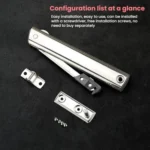 Cabinet Door Upper Flap Support Rod Folding Spring Hinge Adjustable Pneumatic Rod - Image 3