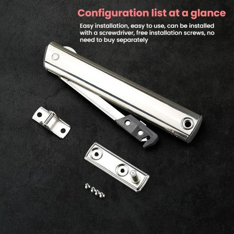 TBD06058876_B2.webp Cabinet Door Upper Flap Support Rod Folding Spring Hinge Adjustable Pneumatic Rod - Image 3