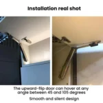 Cabinet Door Upper Flap Support Rod Folding Spring Hinge Adjustable Pneumatic Rod - Image 9