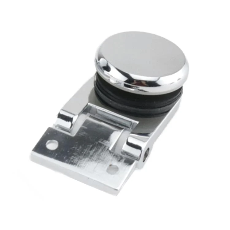 Frameless Glass Door Hinge Display Wine Cabinet 180 Degree Window Door Round Hinge