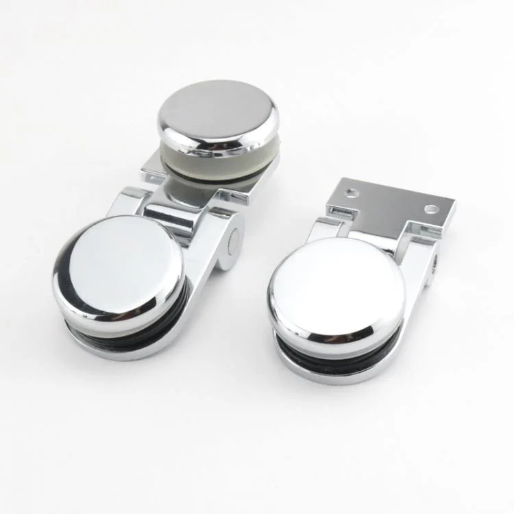 TBD06058885_B2.webp Frameless Glass Door Hinge Display Wine Cabinet 180 Degree Window Door Round Hinge - Image 3