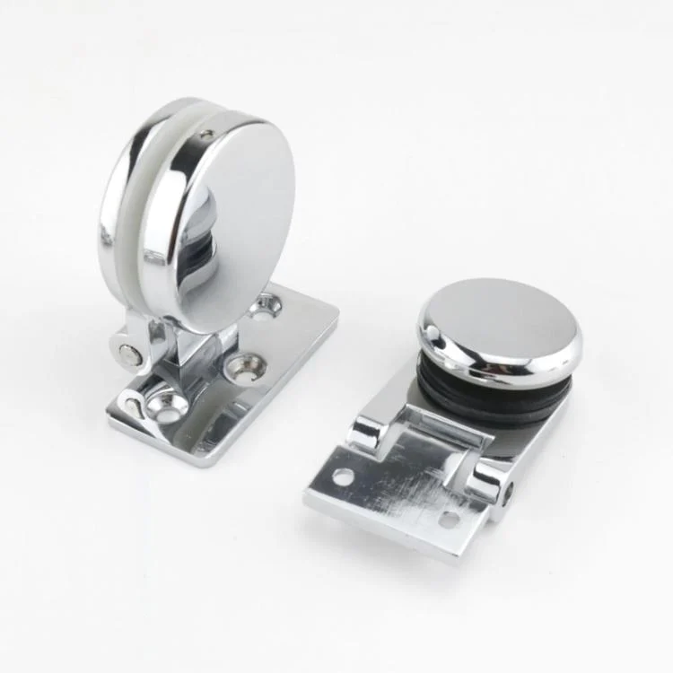 TBD06058885_B3.webp Frameless Glass Door Hinge Display Wine Cabinet 180 Degree Window Door Round Hinge - Image 4