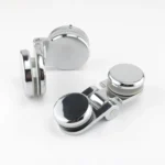 Frameless Glass Door Hinge Display Wine Cabinet 180 Degree Window Door Round Hinge - Image 5