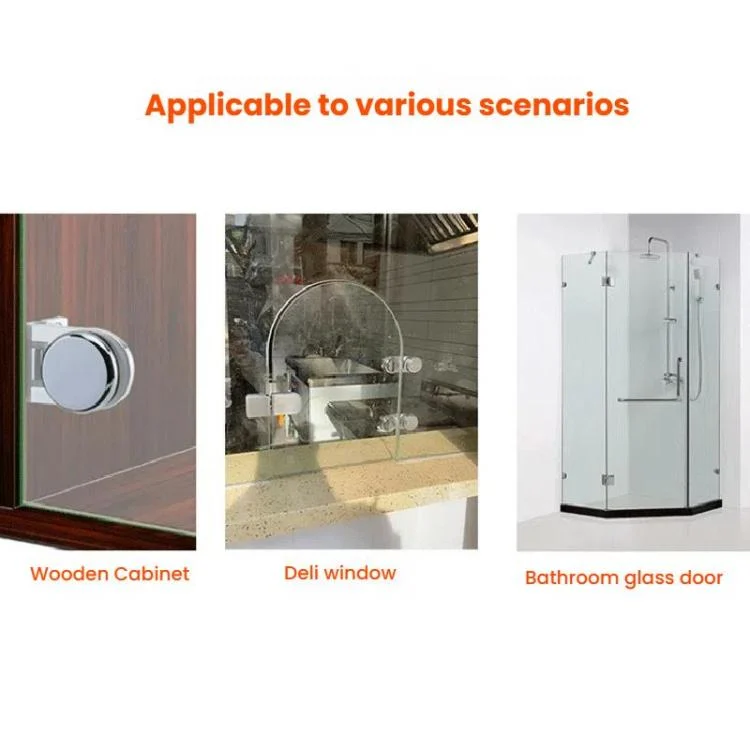 TBD06058885_B9.webp Frameless Glass Door Hinge Display Wine Cabinet 180 Degree Window Door Round Hinge - Image 10