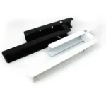 2pcs /Set Retractable Folding Microwave Oven Bracket Carbon Steel Kitchen Shelf - Image 4