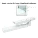 2pcs /Set Retractable Folding Microwave Oven Bracket Carbon Steel Kitchen Shelf - Image 7