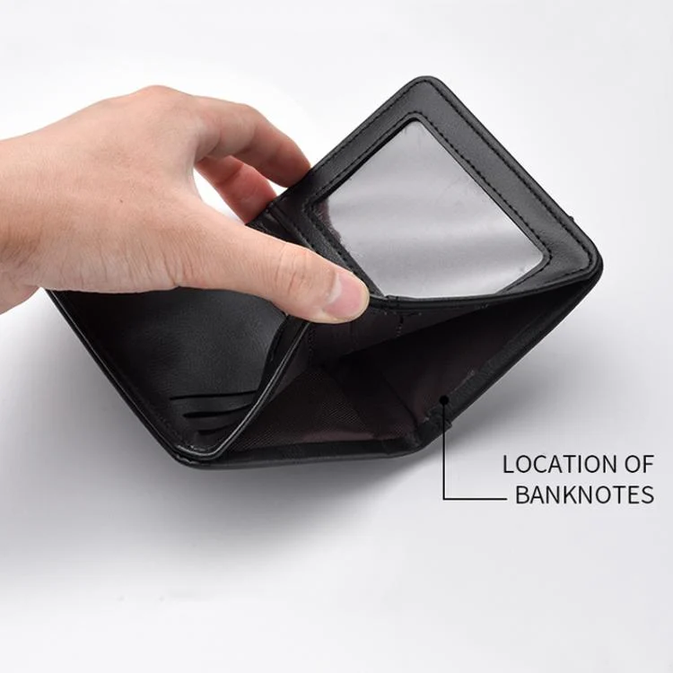 TBD06058892_B4.webp Men Leather Wallet Multi-position Card Holder Vertical ID Card Bag Mini Purse - Image 5
