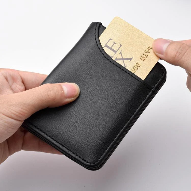 TBD06058892_B6.webp Men Leather Wallet Multi-position Card Holder Vertical ID Card Bag Mini Purse - Image 7
