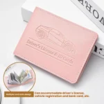 Multi-card Driver License Card Holder Women Driving License Leather Protective Case ID Credit Card Bag - Image 9