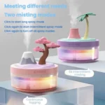 Givelong Mini Portable Landscape Humidifier Plant Pot Hydrator Mister USB Car Spray Aromatherapy Diffuser - Image 4