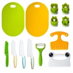 Children Plastic Cooking Knife Set Kids DIY Peeler Kicthen Tools