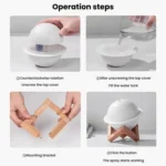 Humidifier USB Large Mist Volume Ambient Light Home Car Aromatherapy Humidifier Decoration Ornament - Image 11