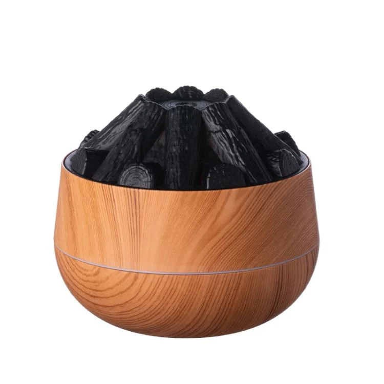 TBD0605896501A.webp Simulated Charcoal Fire Ambient Night Light Humidifier USB Large Mist Flame Humidifier - Image 1