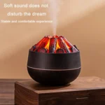 Simulated Charcoal Fire Ambient Night Light Humidifier USB Large Mist Flame Humidifier - Image 5