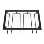 Upside Down Hanging Wine Cup Holder Cabinet Goblet Bracket Hanging Wine Glass Holder - Image 3