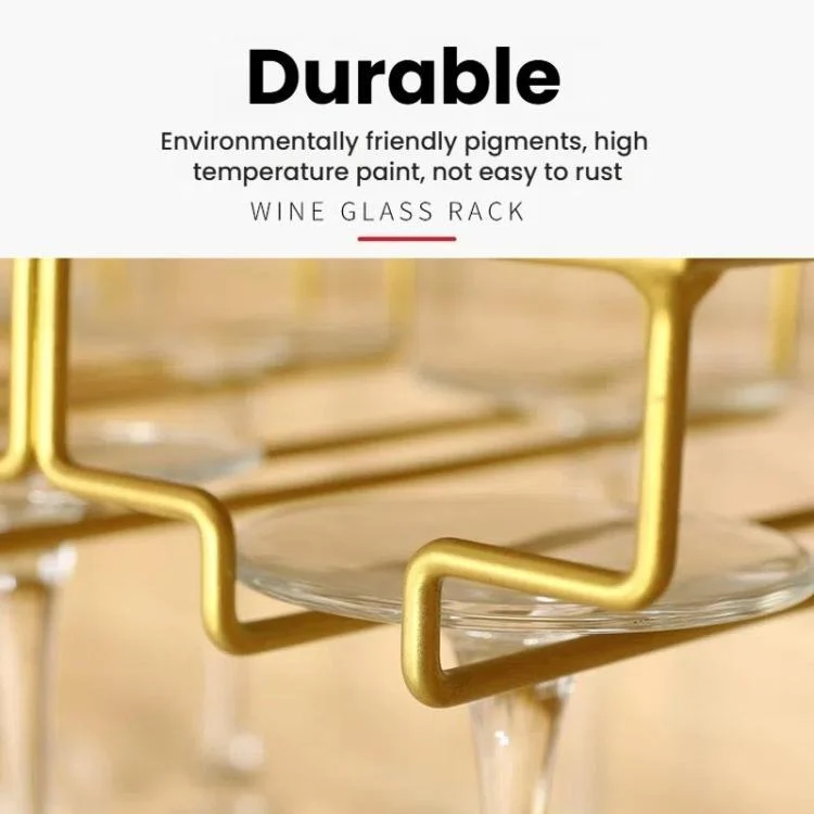 TBD06059011_B5.webp Upside Down Hanging Wine Cup Holder Cabinet Goblet Bracket Hanging Wine Glass Holder - Image 6