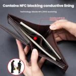 BULL CAPTAIN 0203 RFID Anti-theft Top-layer Cowhide Multiple Card Slots Wallet - Image 6