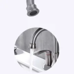 Dual Handle Two-Hole Bathroom Sink Faucet for Undermount Basin Separate Hot/Cold Water Controls - Image 4