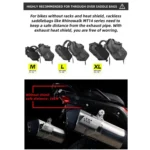 Rhinowalk MTR004 Motorcycle Exhaust Pipe Anti-Scalding Guard - Image 5
