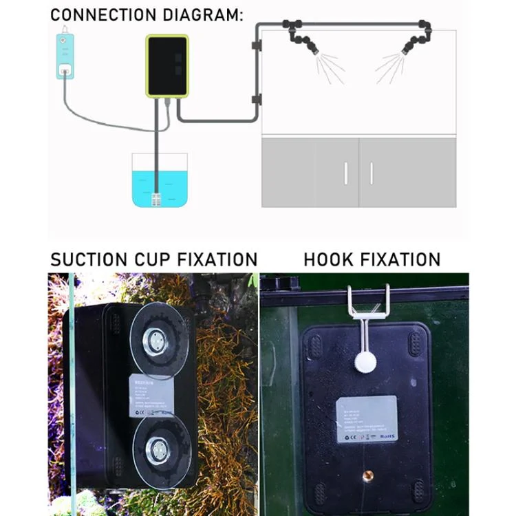 TBD06059053_B7.webp Smart Timer Misting System Kit For Reptile Terrariums Automatic Rainforest Habitat Sprayer - Image 8