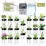 Smart Dual Pump Automatic Watering System 20 Drip Emitters Kit For Garden Plants - Battery/Electric Powered - Image 2