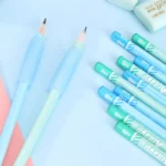 Deli 68896 Student Stationery Gift Box Set Includes 12 Pencils + 2 Erasers + 1 Pencil Sharpener + 2 Pencil Grips - Image 5