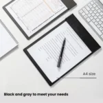 Deli  64506 A4 PU Magnetic Clipboard Writing Board File Folder for Office, Hotel, Meetings, Signing Documents - Image 3