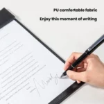 Deli  64506 A4 PU Magnetic Clipboard Writing Board File Folder for Office, Hotel, Meetings, Signing Documents - Image 5