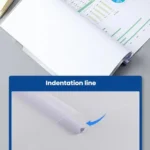 Deli 10pcs /Pack 5854 A4 Lever Arch File Binder With 9mm Spine Width - Holds Up To 80 Sheets - Image 7