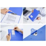 Deli 5333 A4 Hangable Clipboard File Folder With Clip Space-Saving Document Holder - Image 4