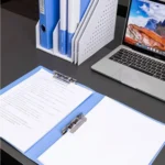 Deli 5302 A4 Lever Arch File Folder with Dual Metal Clips 18mm Spine - Image 2