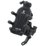 Motorcycle Rearview Mirror Mount Aluminum Alloy Shock-absorbing Mobile Phone Holder - Image 2
