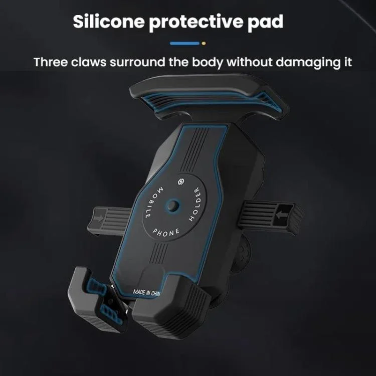 TBD06059112_B5.webp Motorcycle Shock-absorbing Rotatable 3-claw Mobile Phone Holder - Image 6
