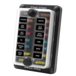 One In And One Out 12-Way Fuse Box LED Indicator With Sticker